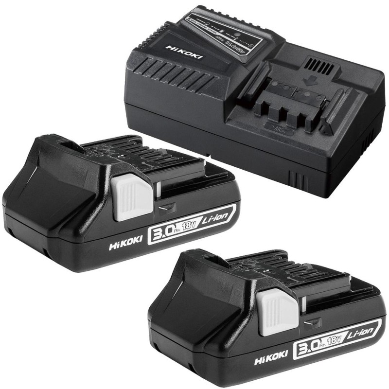 2x akumulator 3Ah 18V HiKOKI BSL1830C + ładowarka
