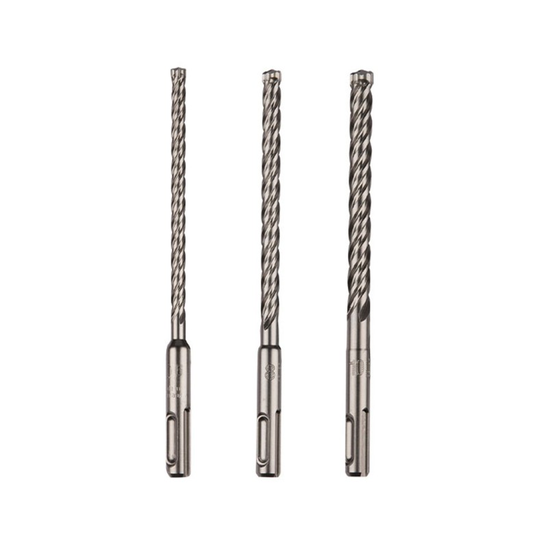 Zestaw wierteł udarowych Makita B-59075 Nemesis2 SDS+ 165mm 4-ostrza 4-spirale 3szt.