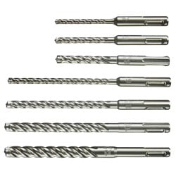 Zestaw wierteł udarowych Makita E-14928 Nemesis2 SDS+ 165mm 115mm 4-ostrza 4-spirale 7szt.
