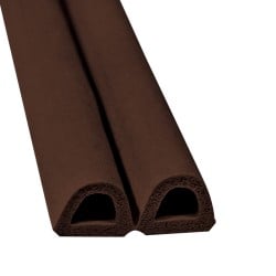 Uszczelka samoprzylepna do okien i drzwi Pgum-sill EPDM profil D 9x7,5mm brąz 100m
