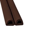 Uszczelka samoprzylepna do okien i drzwi Pgum-sill EPDM profil D 9x7,5mm brąz 100m
