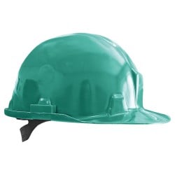 Kask ochronny BHP KASPE_Z z tworzywa HDPE EN397 zielony