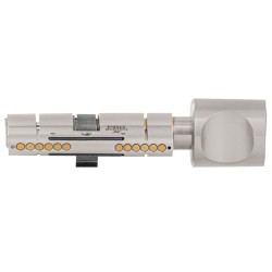 Wkładka z gałką GERDA PSX 55G/40mm ATEST C KL 6.2 nikiel satynowy PRO SYSTEM X 5kluczy