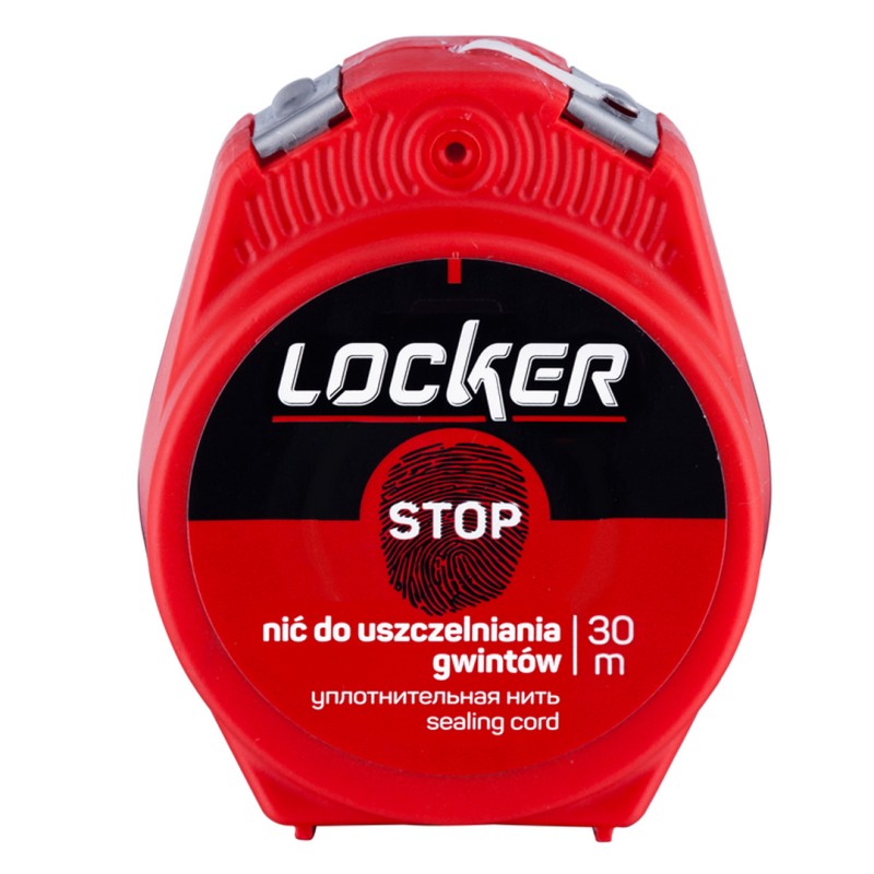Nić uszczelniająca BISAN B870600 Locker 30m – gaz, woda, C.O., 130°C, 15 bar