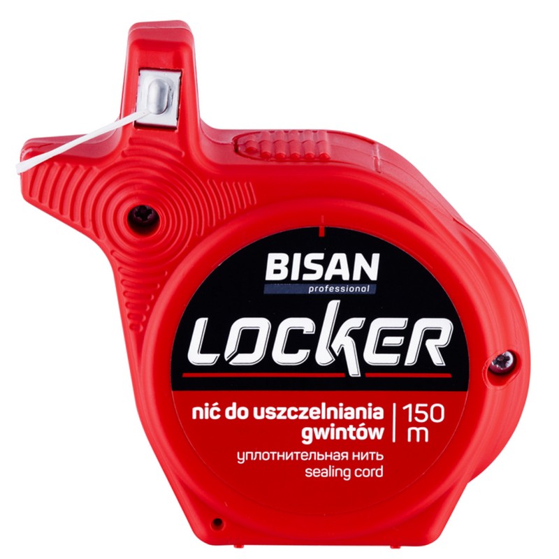 Nić uszczelniająca BISAN B870606 Locker 150m – gaz, woda, C.O., 130°C, 15 bar