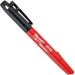 Marker budowlany Milwaukee 48223100 INKZALL 1mm wodoodporny czarny 36szt