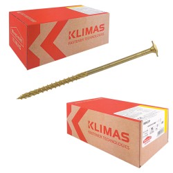 Wkręt ciesielski z łbem talerzowym Wkręt-met WKCP-05080 5x80mm TX25 150szt.