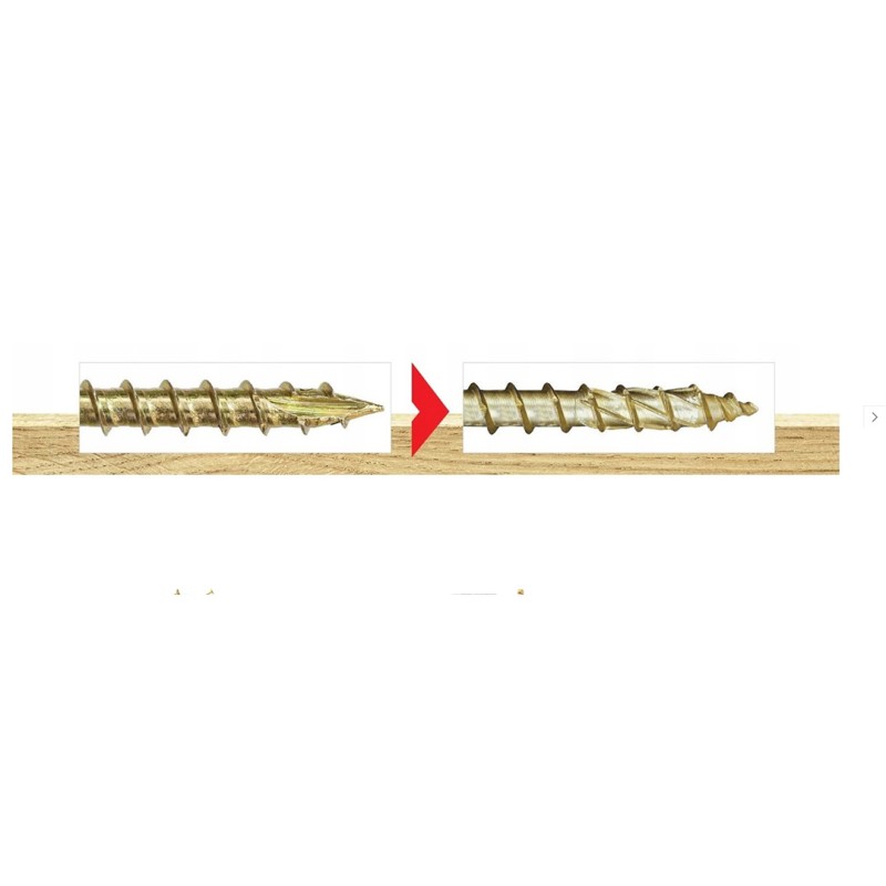 Wkręt ciesielski z łbem talerzowym Wkręt-met WKCP-05090 5x90mm TX25 150szt.