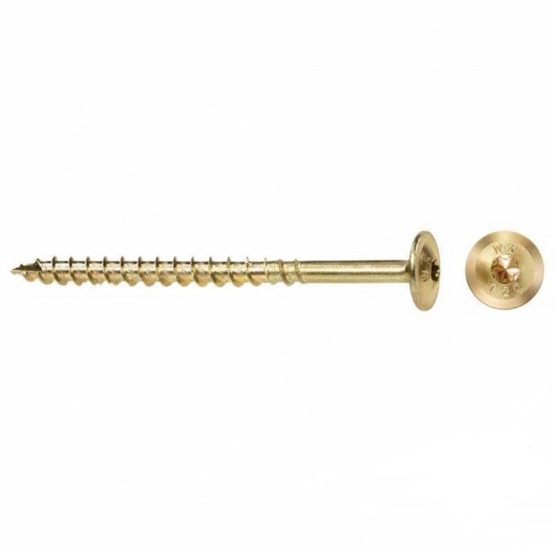 Wkręt ciesielski z łbem talerzowym Wkręt-met WKCP-05090 5x90mm TX25 150szt.