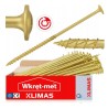 Wkręt ciesielski z łbem talerzowym Wkręt-met WKCP-05090 5x90mm TX25 150szt.
