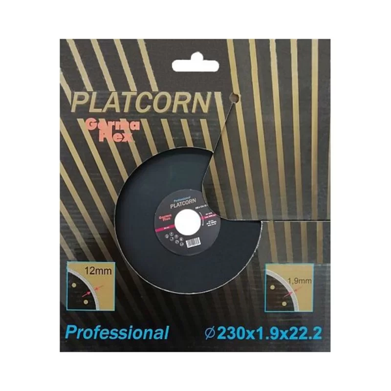 Tarcza diamentowa Germa-Flex PTC00003 PLATCORN 230x1,9x22,2mm sucho/mokro