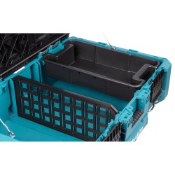 Pudełko narzędziowe Makita MakTrak P-91017 duże 63 l, max 45 kg, z tacką