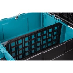 Pudełko narzędziowe Makita MakTrak P-91017 duże 63 l, max 45 kg, z tacką