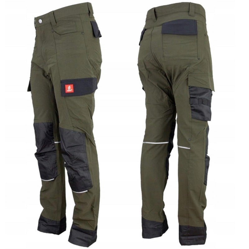 Zielone spodnie robocze outdoor URGENT URG-768 rozmiar 48