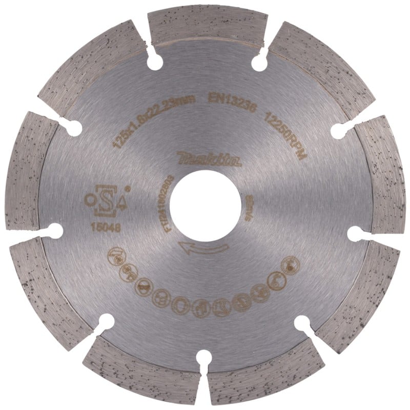 Tarcza diamentowa Diamak na sucho Makita D-80086 125x22,23mm 1sztuka