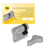 Półwkładka Assa Abloy Yale Y600 10/70 ATEST nikiel satynowy kl6D 5 kluczy