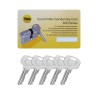 Półwkładka Assa Abloy Yale Y600 10/70 ATEST nikiel satynowy kl6D 5 kluczy