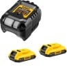 Akumulatorowa wiertarko-wkrętarka udarowa DeWALT DCD799D2T-QW 18V XR 74 Nm BL 2x2Ah walizka
