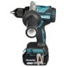 Akumulatorowa wiertarko-wkrętarka Makita DDF492RTJ 18V 2x5Ah LXT BL XPT 141Nm walizka