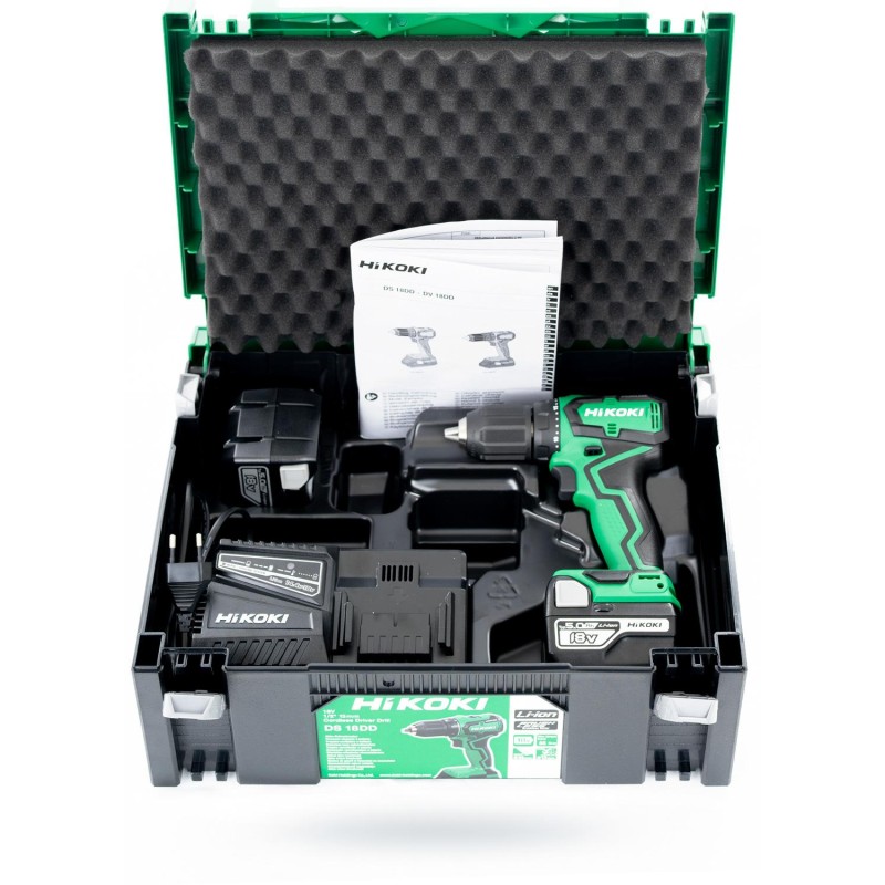 Wkrętarka DS18DDWPZ 18V 2x5ah HiKOKI Hitsystem II