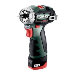 Wiertarko-wkrętarka Metabo 601749500 PowerMaxx BS BL Quick 12V 2x2Ah walizka