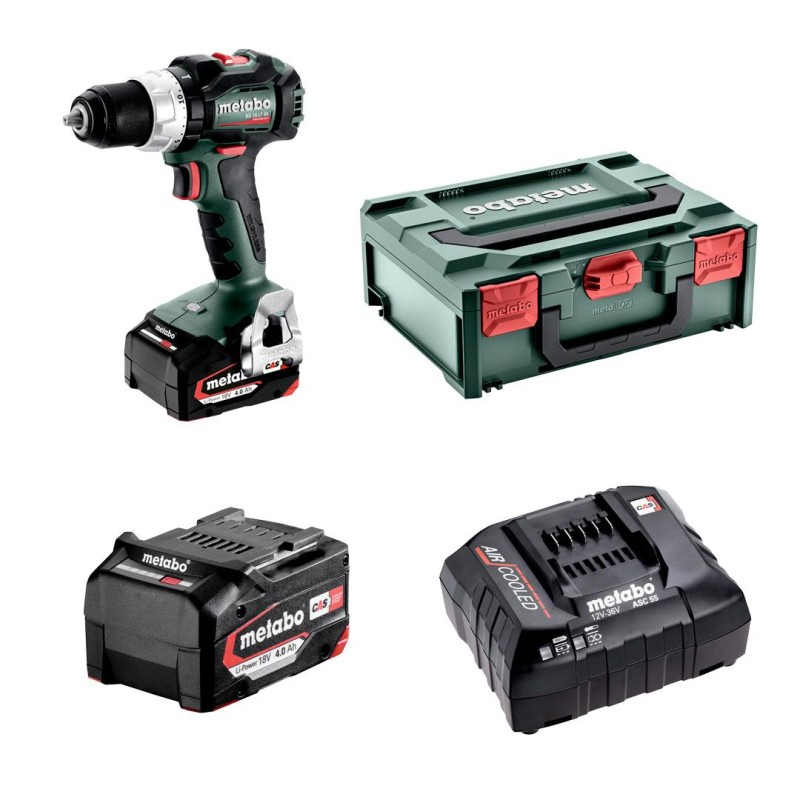 Akumulatorowa wiertarko-wkrętarka Metabo 602325500 BS 18 LT BL, bezszczotkowy 75Nm 2-biegi
