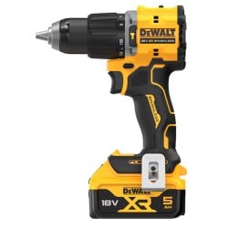 Akumulatorowa wiertarko-wkrętarka udarowa DeWALT DCD799P2T-QW 18V XR 74 Nm BL 2x5Ah walizka