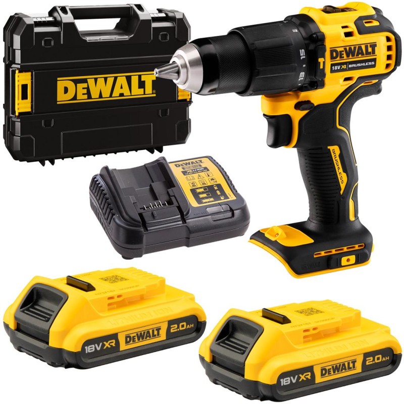 Wkrętarka 18V 65Nm 2x2Ah TSTAK DeWALT DCD709D2T-QW