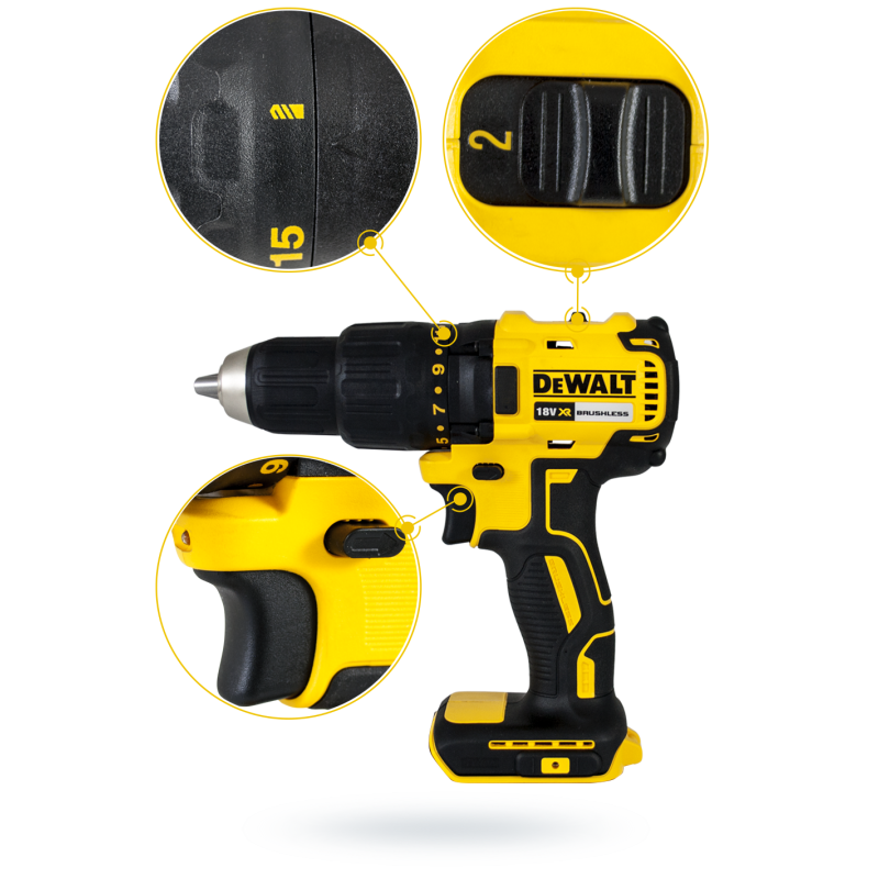 Wkrętarka DEWALT DCD777M2T 18V 65Nm 2x4Ah BL