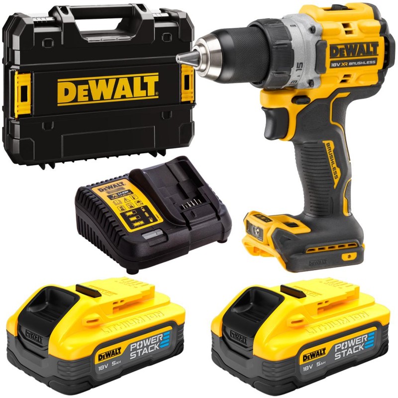 Wkrętarka 18V 90Nm Powerstack DeWALT DCD800H2T-QW