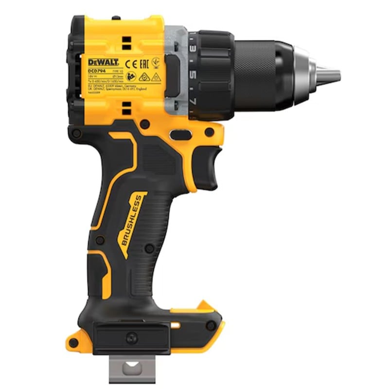 Akumulatorowa wiertarko-wkrętarka DeWALT DCD794NT-XJ 18V XR 74Nm BL BODY walizka
