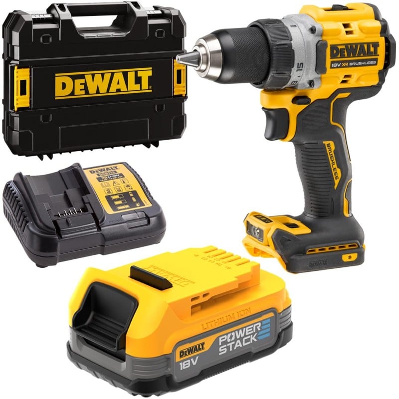 Wkrętarka 18V 90Nm Powerstack DeWALT DCD800E1T