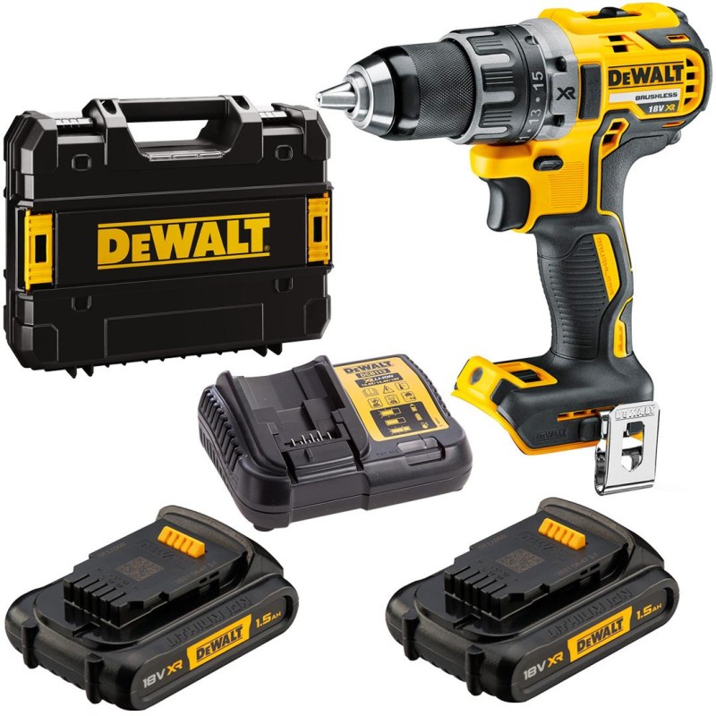 Wkrętarka DEWALT DCD791S2 18V 70Nm 2x1,5Ah BL