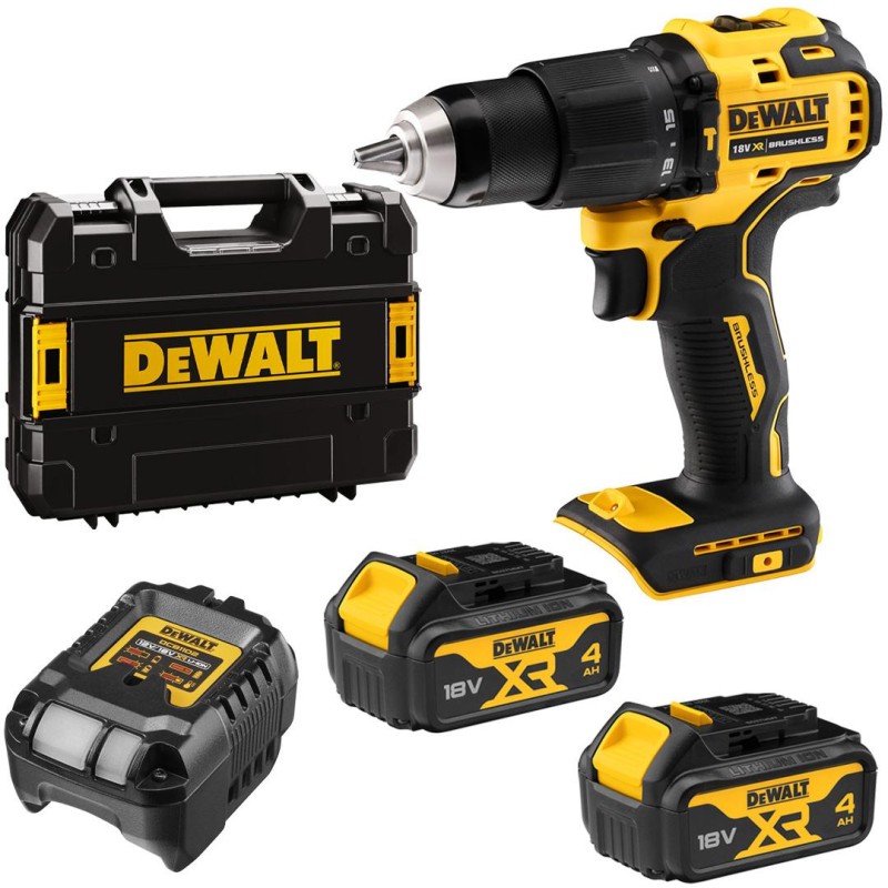 Wkrętarka udarowa 65Nm 18V 2x4Ah DeWALT DCD709M2T
