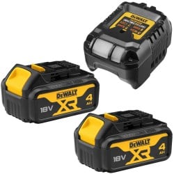 Wkrętarka udarowa 65Nm 18V 2x4Ah DeWALT DCD709M2T