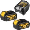 Wkrętarka udarowa 65Nm 18V 2x4Ah DeWALT DCD709M2T