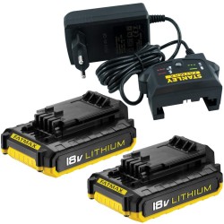 Wkrętarka 18V 2x2Ah 55Nm kufer BRUSHLESS STANLEY