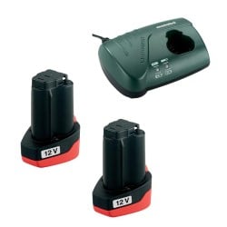 Akumulatorowa wiertarko-wkrętarka Metabo 600080880 PowerMaxx BS SET 34Nm 2-biegi