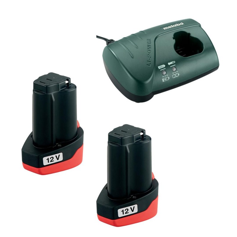 Akumulatorowa wiertarko-wkrętarka Metabo 600080880 PowerMaxx BS SET 34Nm 2-biegi