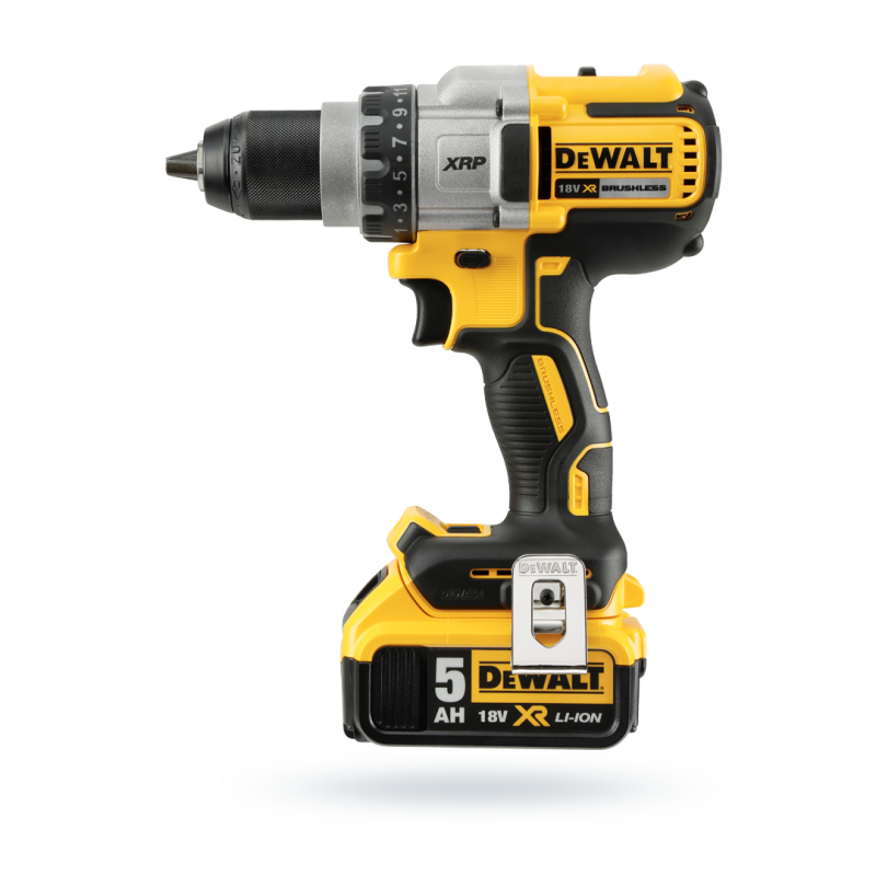 Wkrętarka DEWALT DCD991P2 18V BL 95Nm 820W 2x5Ah