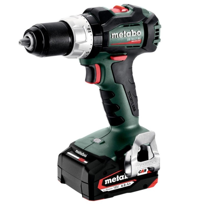 Akumulatorowa wiertarko-wkrętarka udarowa Metabo 602316500 18V 2x4Ah SB 18 LT