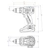 Akumulatorowa wiertarko-wkrętarka udarowa Metabo 602316500 18V 2x4Ah SB 18 LT