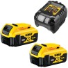 Wkrętarka udarowa 18V 65Nm 2x5Ah DeWALT DCD709P2T