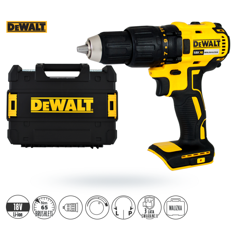 Wkrętarka DEWALT DCD777NT 18V 65Nm BL body