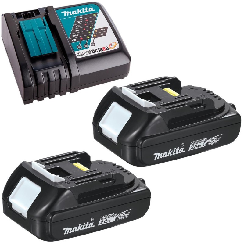 Wkrętarka 18V 50Nm 2x2Ah 2-biegi Makita DDF485RAJ