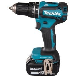 Wiertarko-wkrętarka udarowa Makita DHP485RFE LXT 18V 2x3Ah BL 50Nm walizka