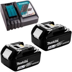 Wkrętarka 18V 40Nm 2-biegi 2x3Ah Makita DDF487RFJ