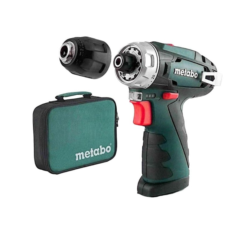 Wkrętarka akumulatorowa METABO PowerMaxx BS Basic 600984000 BODY Li-Power 12V 34Nm 2-biegowa BODY torba
