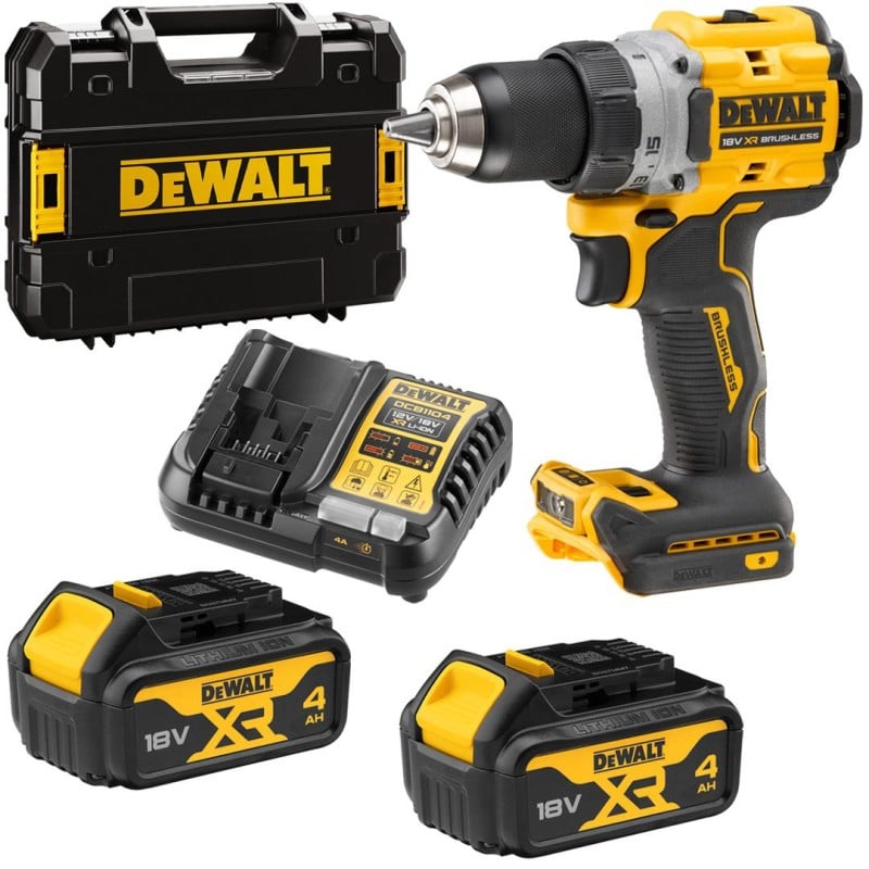 Wkrętarka 90Nm 18V 2-biegowa 2x4Ah DeWALT DCD800M2