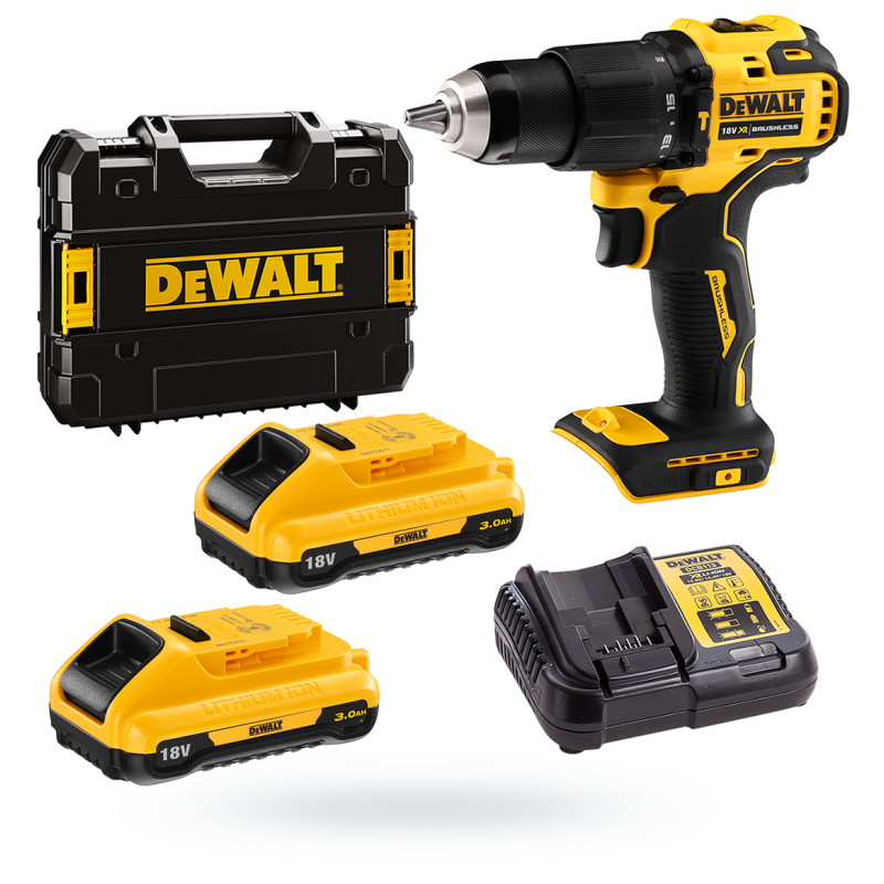 Wkrętarka DEWALT DCD709L2T 18V 65Nm 2x3Ah BL